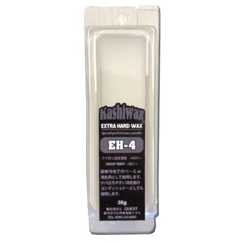 【KASHIWAX カシワックス】EH-4 30g (極寒冷地用ベースワックス兼滑走ワックス)(-25℃以下)