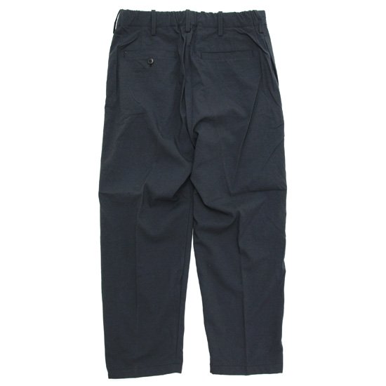 LAMOND ラモンド｜LMP084 NYLON OX PANTS (ブラック)(イージーパンツ)