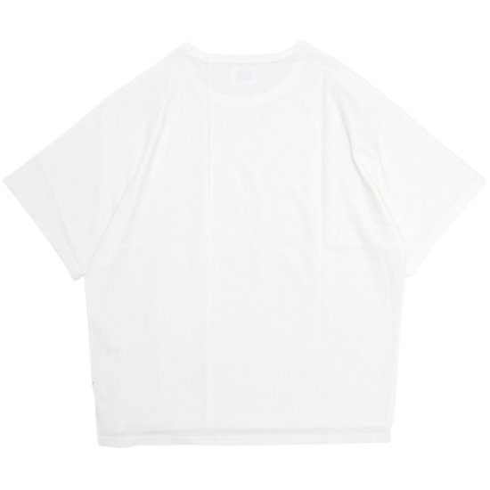 melple メイプル｜Kakaako Dolman S/S TEE (ホワイト)(Tシャツ)の2枚目の画像