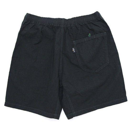 GO HEMP ゴーヘンプ｜WEATHER HEMP JAM SHORTS (ブラック)(ショートパンツ)