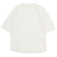 Jackman ジャックマン｜JM5930 1/2 Sleeved T-shirt (キナリ)(五分袖Tシャツ)