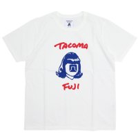 TACOMA FUJI RECORDS タコマフジレコード｜HANDWRITING LOGO (ホワイト)(プリントTシャツ)