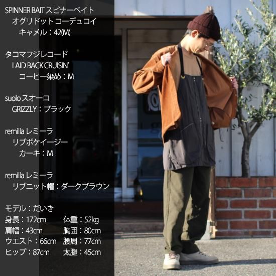 suolo スオーロ｜GRIZZLY denim (デニム)(グリズリー エプロン)
