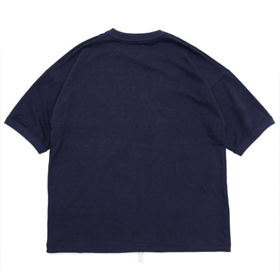 Jackman ジャックマン｜JM5129 Himo T-Shirt (ネイビー)(Tシャツ)の2枚目の画像