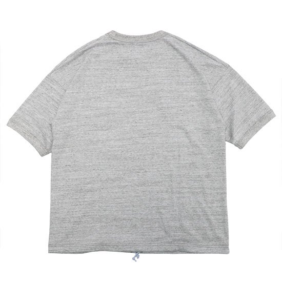Jackman ジャックマン｜JM5129 Himo T-Shirt (ヘザーグレイ)(Tシャツ)の2枚目の画像