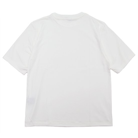 LAMOND ラモンド｜SUVIN COTTON 五分 TEE (ホワイト)(五分袖Tシャツ)の2枚目の画像