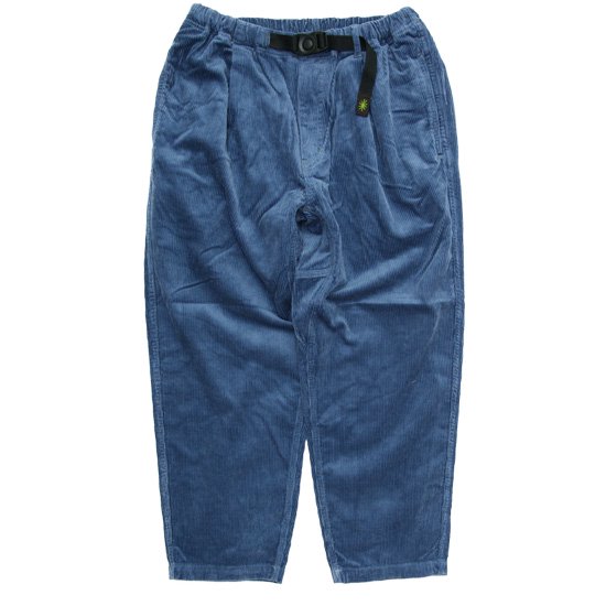 GOHEMP ゴーヘンプ｜9W CORDUROY ONE TUCK ACTIVE PANTS (ベビーブルー)(イージーパンツ)