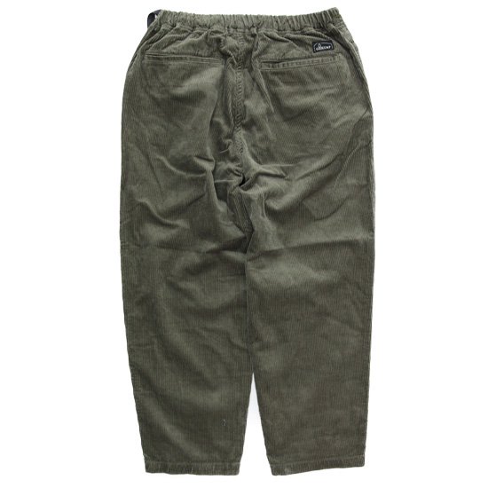 GOHEMP ゴーヘンプ｜9W CORDUROY ONE TUCK ACTIVE PANTS (リーフグリーン)(イージーパンツ)