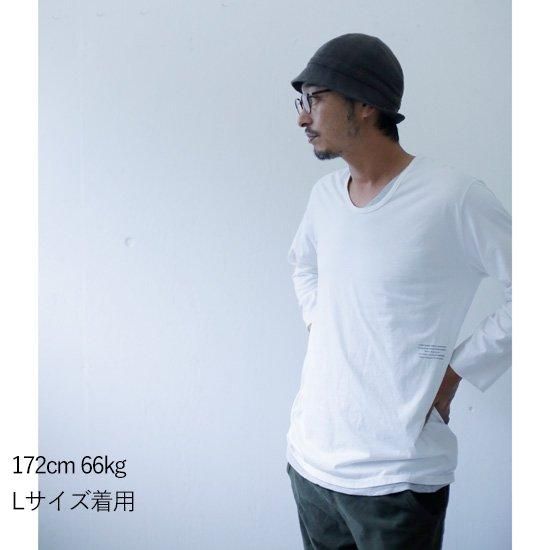 fukufukuまとめ売り　remilla レミーラ　9分丈ロンT remilla レミーラ｜Uネック九分Tee (ダークネービー)(九分袖ロンT)
