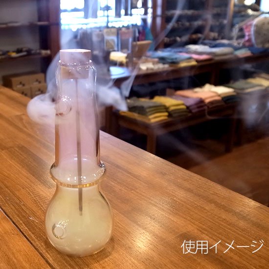 Taiga Glass タイガグラス｜Incense Burner ミニサイズ (TG5976)(ガラス製お香立て)