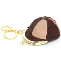 Nasngwam ナスングワム｜BASEBALL CAP COIN CASE (ブラウン)(パッチワークレザーコインケース)