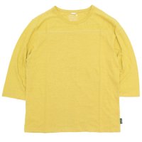 GOHEMP ゴーヘンプ｜FOOTBALL TEE (レモンファズ)(フットボール 七分袖Tシャツ)