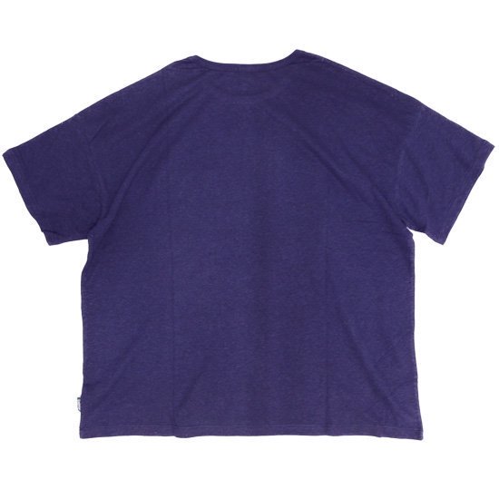 GOHEMP ゴーヘンプ｜WIDE PK TEE (ブルーベリーブルー)(ワイドポケットTシャツ)の2枚目の画像