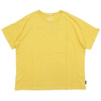 GOHEMP ゴーヘンプ｜WIDE PK TEE (レモンファズ)(ワイドポケットTシャツ)