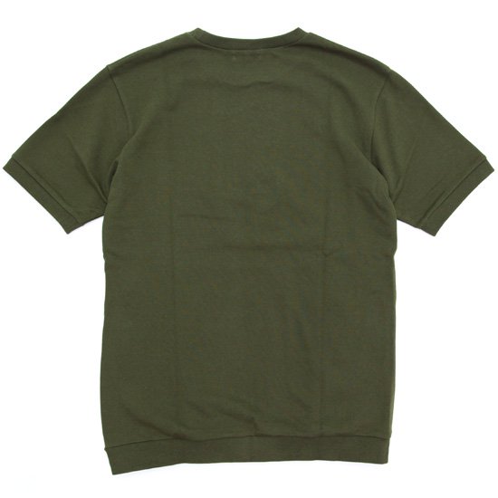 SPINNER BAIT スピナーベイト｜ミニ裏毛 サイドポケットTシャツ (モスグリーン)(Tシャツ)の2枚目の画像