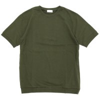 SPINNER BAIT スピナーベイト｜ミニ裏毛 サイドポケットTシャツ (モスグリーン)(Tシャツ)