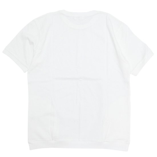 SPINNER BAIT スピナーベイト｜ミニ裏毛 サイドポケットTシャツ (ホワイト)(Tシャツ)の2枚目の画像