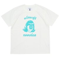 TACOMA FUJI RECORDS タコマフジレコード｜Phahurat Market TACOMA (ホワイト/ブルー)(プリントTシャツ)