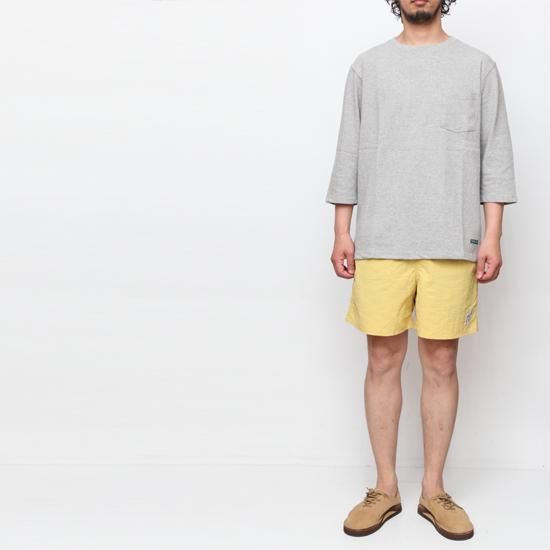 KM4K カモシカ】WORK SHORT PANTS (グレイ)(ショートパンツ