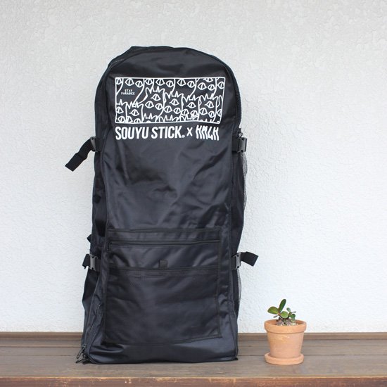 【KM4K カモシカ】KM4K × SOUYUSTICK TRAVEL BAG(大容量バッグ)(タイヤ付きバッグ)