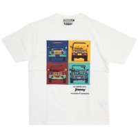 Jimny×WILDERNESS EXPERIENCE｜スズキ ジムニー DNA TEE (ホワイト)(プリントTシャツ)