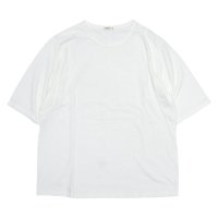 remilla レミーラ｜オーバル五分Tee (ホワイト)(五分袖Tシャツ)