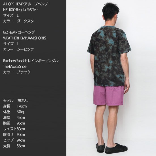 A HOPE HEMP アホープヘンプ｜HZ1000 Regular S/S Tee (ダーク