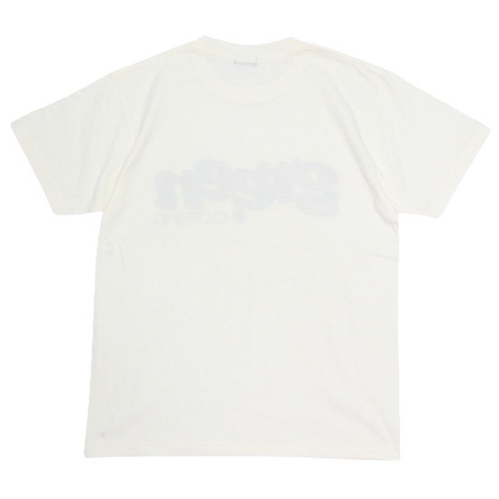 【GREEN CLOTHING グリーンクロージング】2022 #1 LOGO (キナリ)(ロゴプリントTシャツ)の2枚目の画像