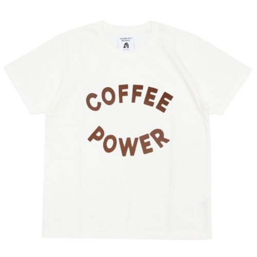 TACOMA FUJI RECORDS タコマフジレコード｜COFFEE POWER (ホワイト)(プリントTシャツ)