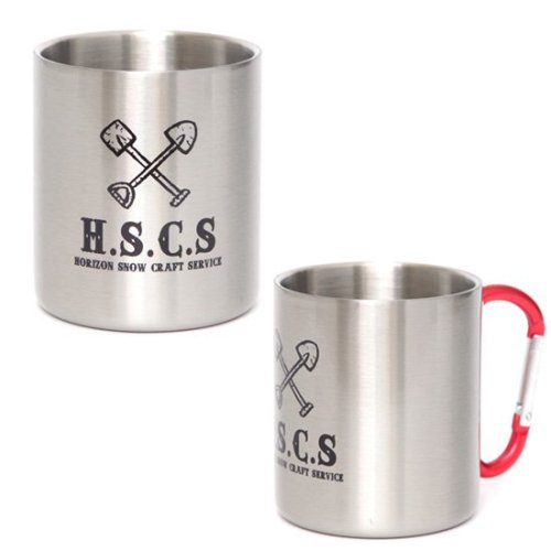 【horizon ホライズン】H.S.C.S. Stainless Mug (カラビナ付き 真空マグ)