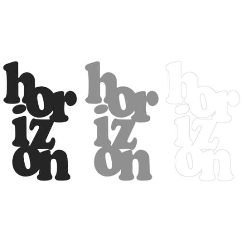 horizon ۥ饤Die Cut Sticker (åȥƥå)