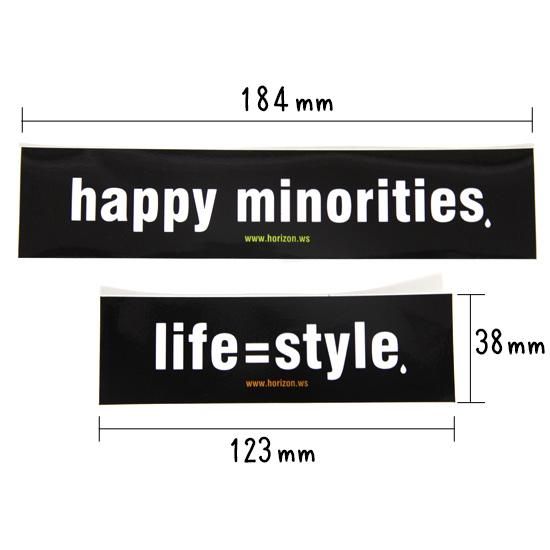 horizon ۥ饤Bumper Sticker (2祻å)(Хѡƥå)2ܤβ