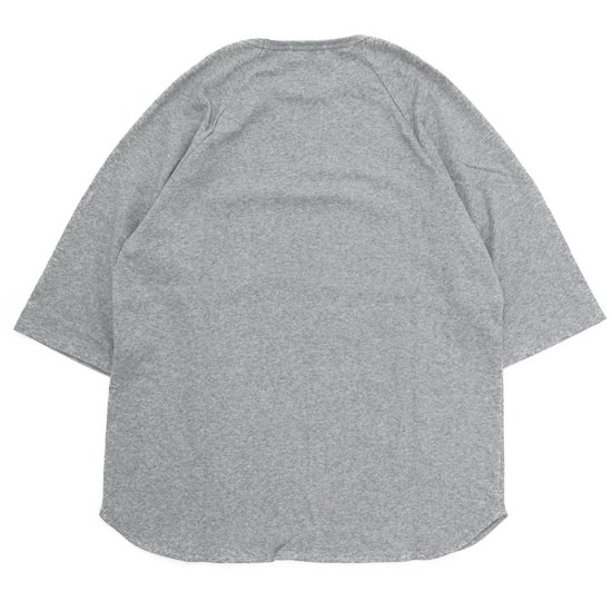 SPINNER BAIT スピナーベイト｜バストドール天竺ラグラン五分 Tee (グレイ)(五分袖Tシャツ)の2枚目の画像