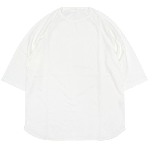 SPINNER BAIT スピナーベイト｜バストドール天竺ラグラン五分 Tee (ホワイト)(五分袖Tシャツ)