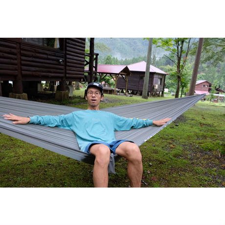 【KM4K カモシカ】UL HAMMOCK SET (パープル)(ウルトラライトなハンモック)