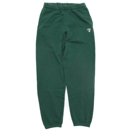 【GREEN CLOTHING グリーンクロージング】Sweat Pants WALKING BIRD (アイビーグリーン)(スウェットパンツ)