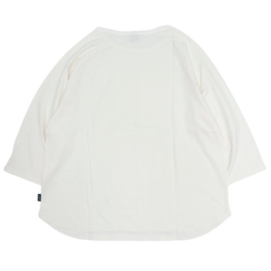 GO HEMP ゴーヘンプ｜10oz JERSEY WIDE BASEBALL TEE (ナチュラル)(やや厚手のロンTEE)