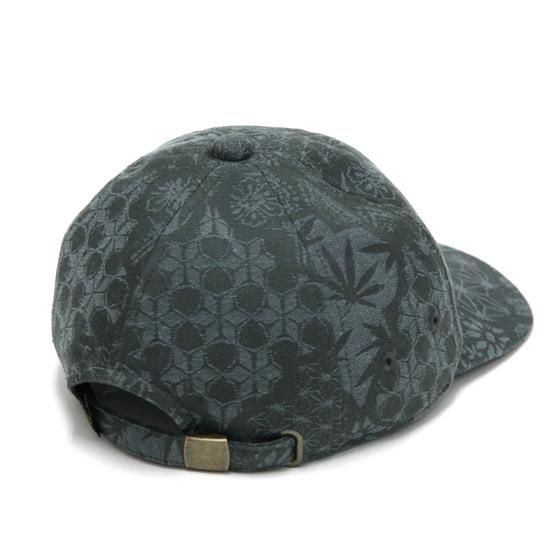 GOHEMP إסMOSQUE JACQUARD HEMP PANEL CAP (㥳)(å)2ܤβ