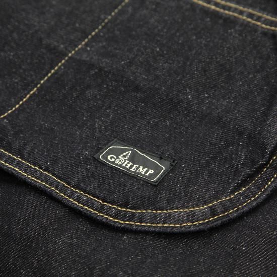 GOHEMP ゴーヘンプ｜MIGHTY ALL PANTS with MULTI APRON BLACK