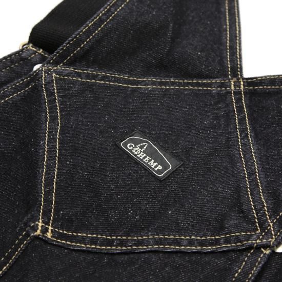 GOHEMP ゴーヘンプ｜MIGHTY ALL PANTS with MULTI APRON BLACK