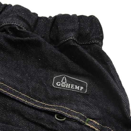 GOHEMP ゴーヘンプ｜TRAVELOR EASY PANTS BLACK (ワンウォッシュ)(イージーパンツ)