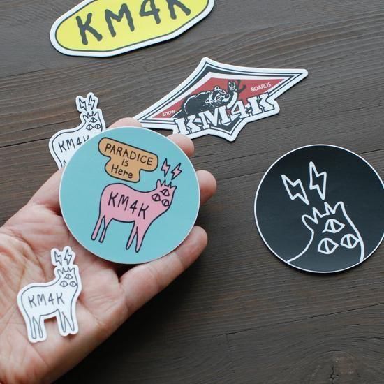 KM4K ⥷STICKER SET 6PACK V3 (ƥå) (6祻å) 2ܤβ