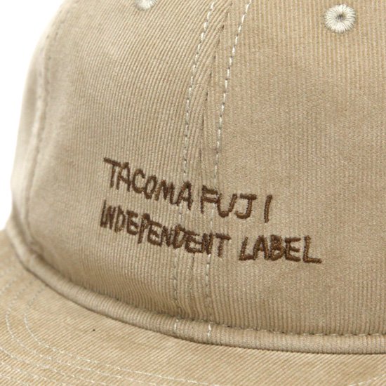 TACOMA FUJI RECORDS タコマフジレコード｜INDEPENDENT LABEL CAP (ライトブラウン)(キャップ)の2枚目の画像