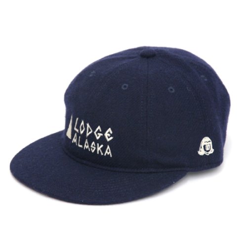 TACOMA FUJI RECORDS タコマフジレコード｜Lodge ALASKA HW LOGO CAP (ネイビー)(キャップ)