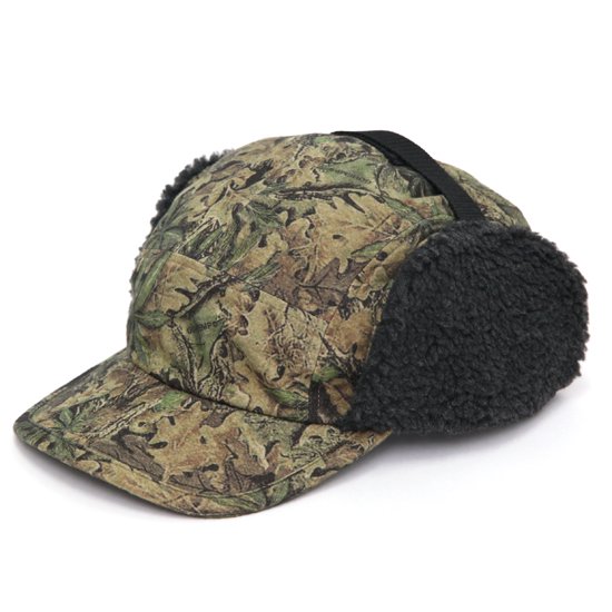 GOHEMP ゴーヘンプ｜TREE CAMO NEL FLYING BOA CAP (ツリーカモ)(イヤーフラップキャップ)