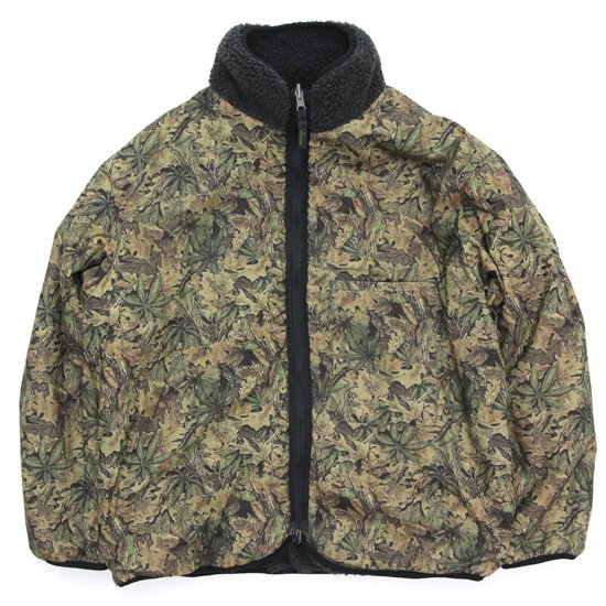 GOHEMP ゴーヘンプ｜BROWN LODGE JACKET (ダークグレイ)(ボアジャケット)