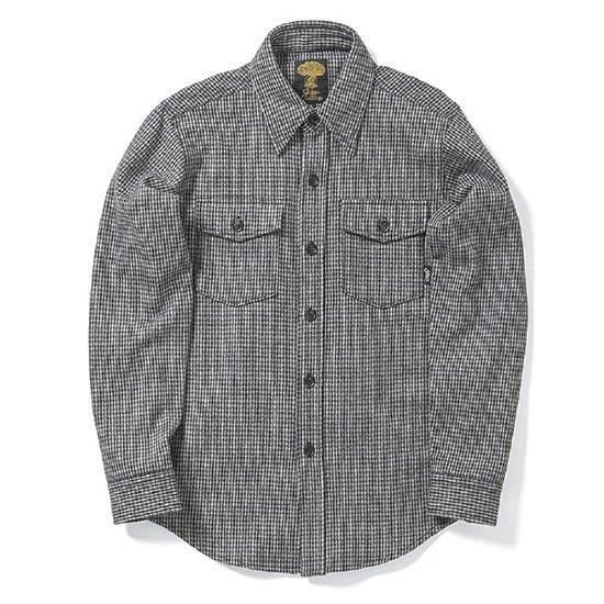 【GREEN CLOTHING グリーンクロージング】WOOL FLANNEL SHIRTS (ウールフランネルシャツ)