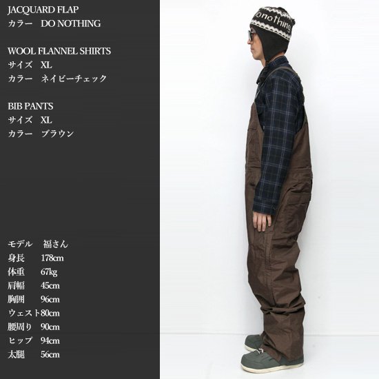 【GREEN CLOTHING グリーンクロージング】WOOL FLANNEL