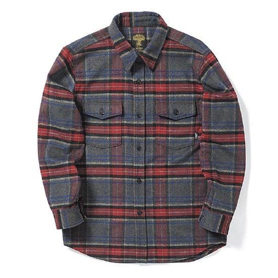 GREEN CLOTHING グリーンクロージング】WOOL FLANNEL SHIRTS (ウール