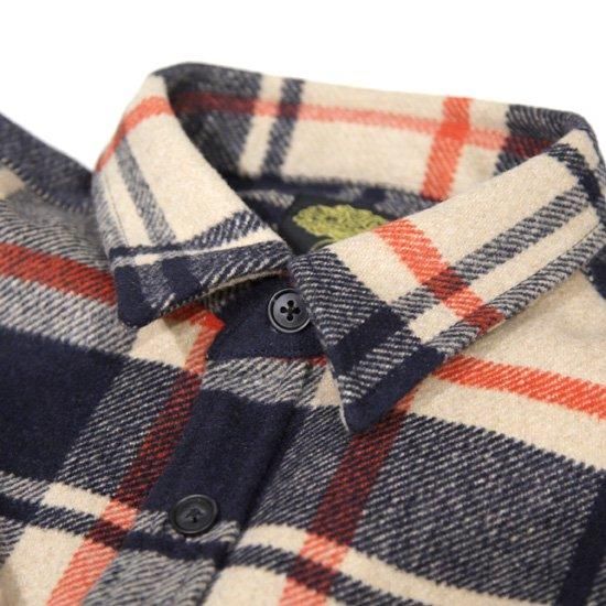 【GREEN CLOTHING グリーンクロージング】WOOL FLANNEL SHIRTS (ウールフランネルシャツ)